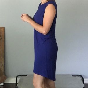 Blue t shirt dress